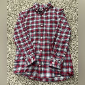 Boys Vineyard Vines flannel button down shirt